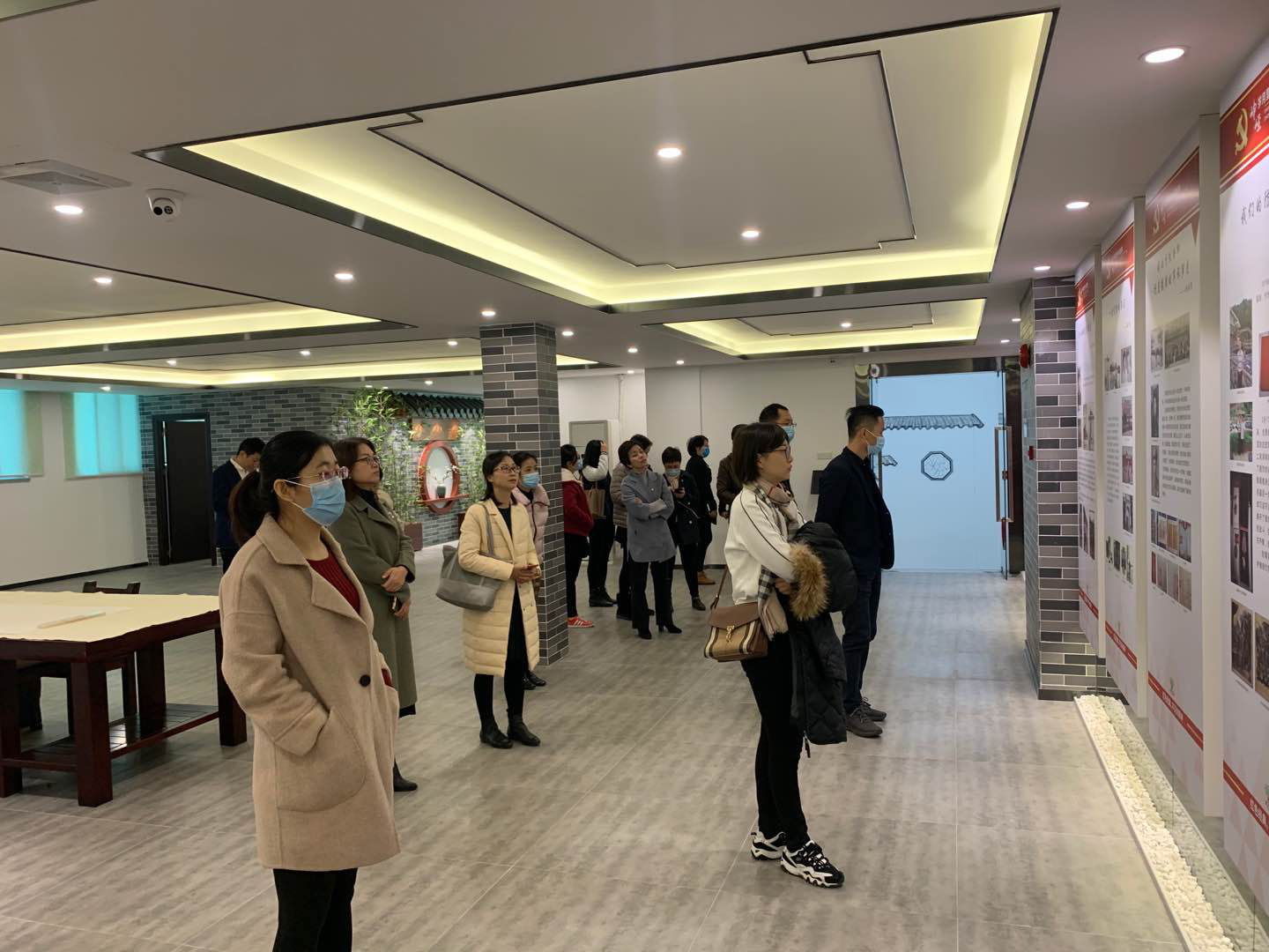 素社街道党群服务中心参观学习